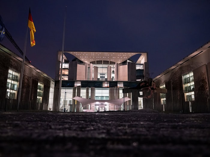 Polizei ermittelt wegen Brandstiftung an Kanzleramts-Bauzaun