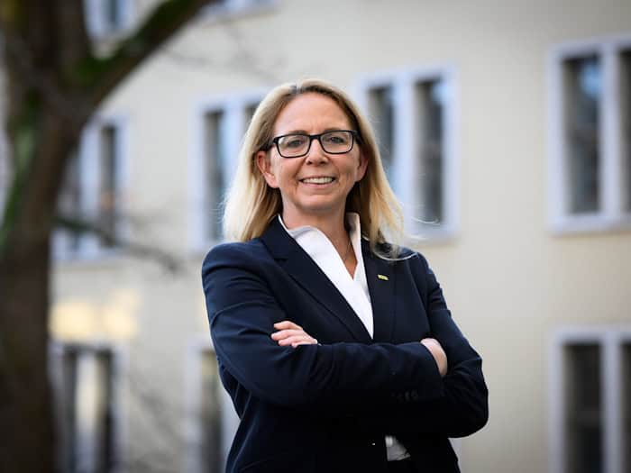 Berliner Polizeipräsidentin Slowik Meisel sieht bei Frauen in der Polizei in manchen Bereichen noch Nachholbedarf. / Foto: Bernd von Jutrczenka/dpa
