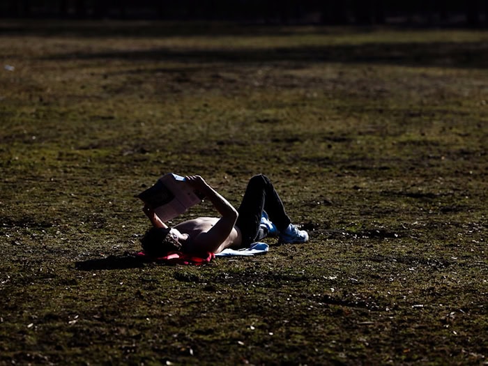 Mildes Frühlingswetter lädt in Berlin und Brandenburg nach draußen ein. (Symbolbild) / Foto: Christoph Soeder/dpa
