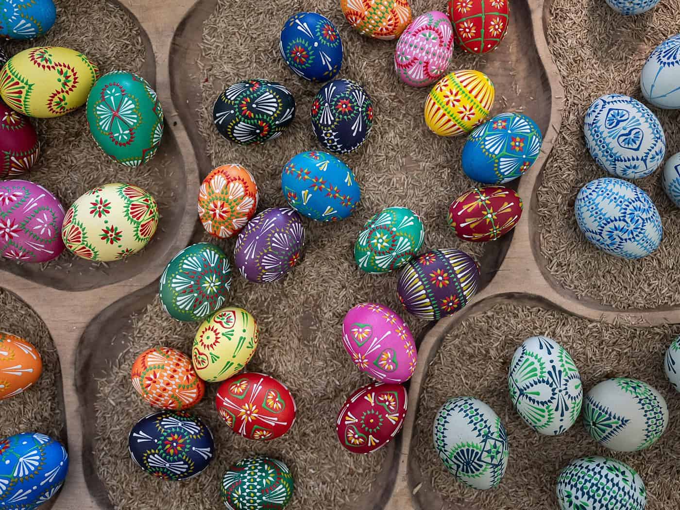 Tradition erleben: Sorben präsentieren Osterbräuche. (Archivbild) / Foto: Paul Glaser/dpa/ZB