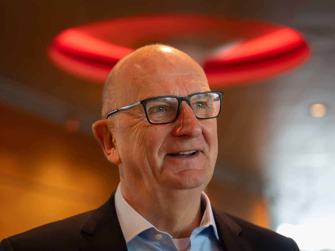 Dietmar Woidke sprach lobende Worte für das Kleist Forum. (Archivbild) / Foto: Soeren Stache/dpa