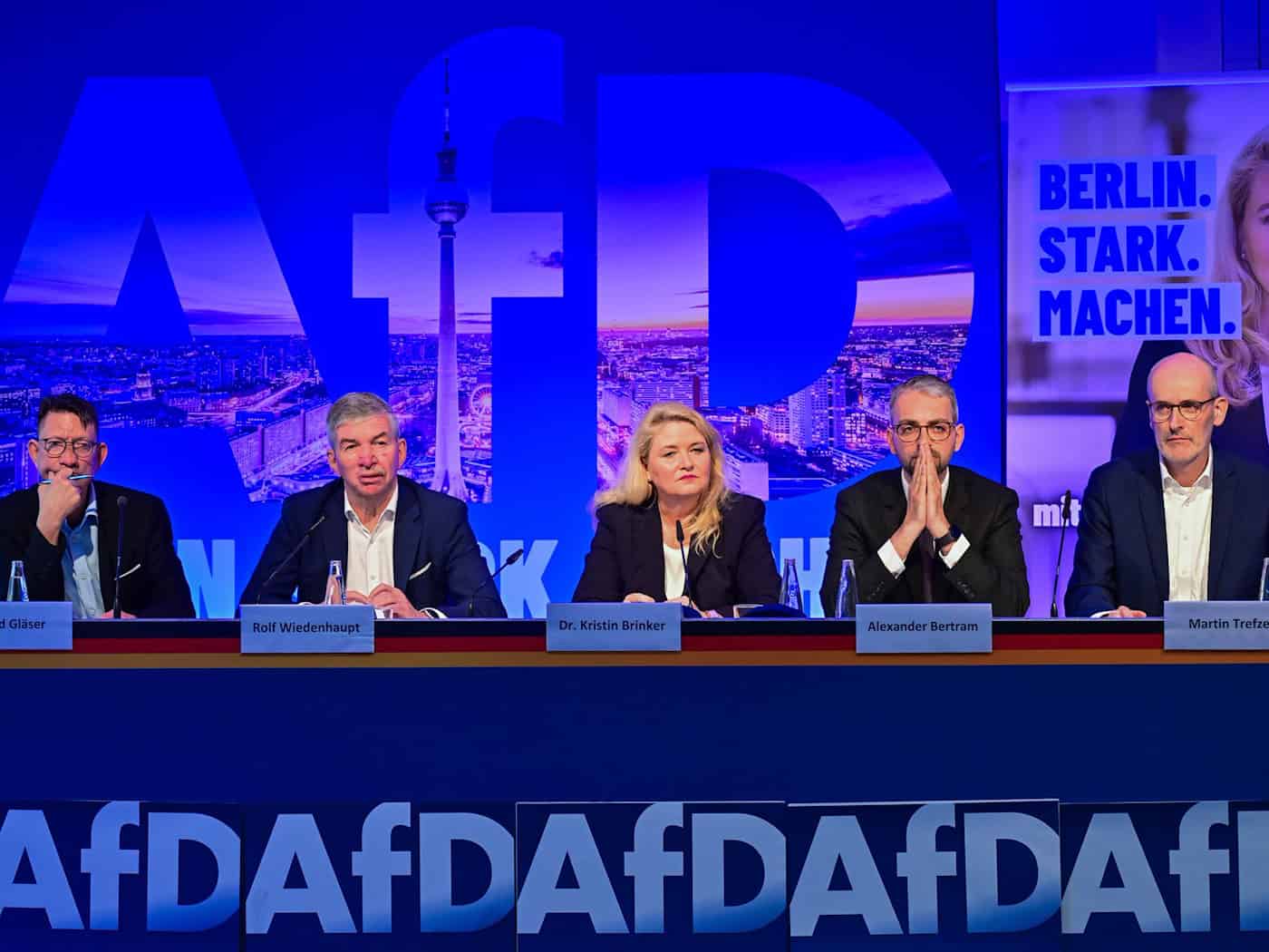 Die AfD hofft bei der Wahl zum Berliner Abgeordnetenhaus am 20. September auf Stimmengewinne.  / Foto: Sebastian Christoph Gollnow/dpa