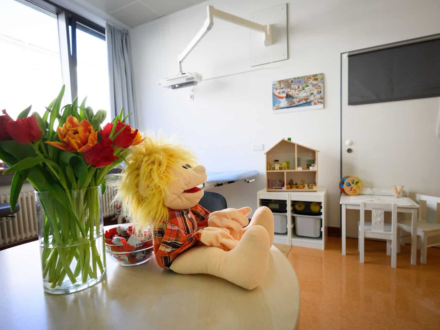 In einem geschützten Raum können Kinder bei Verdacht auf Missbrauch untersucht werden. / Foto: Bernd von Jutrczenka/dpa