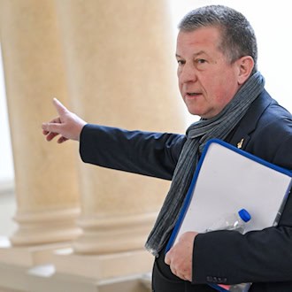Der Abgeordnete Christian Goiny ist haushaltspolitischer Sprecher der CDU-Fraktion im Berliner Abgeordnetenhaus.  / Foto: Jens Kalaene/dpa