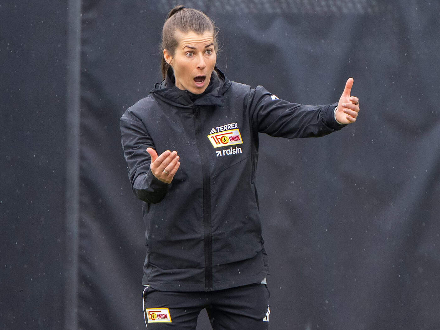 Marie-Louise Eta soll Union Berlin zum sicheren Klassenerhalt führen.  / Foto: Matthias Koch/dpa