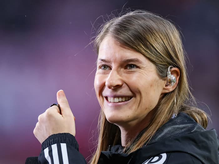 Marie-Louise Eta steht vor großen Aufgaben bei Union Berlin. (Archivbild) / Foto: Jan Woitas/dpa