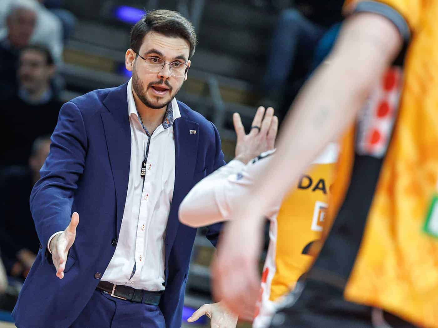 Alexandre Leal führt die BR Volleys nicht mehr durch die Playoffs. (Archivbild) / Foto: Andreas Gora/dpa