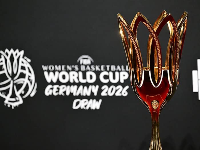 Die deutschen Basketballerinnen treffen bei der Heim-WM in Berlin auf Spanien, Japan und Mali.  / Foto: Sebastian Gollnow/dpa