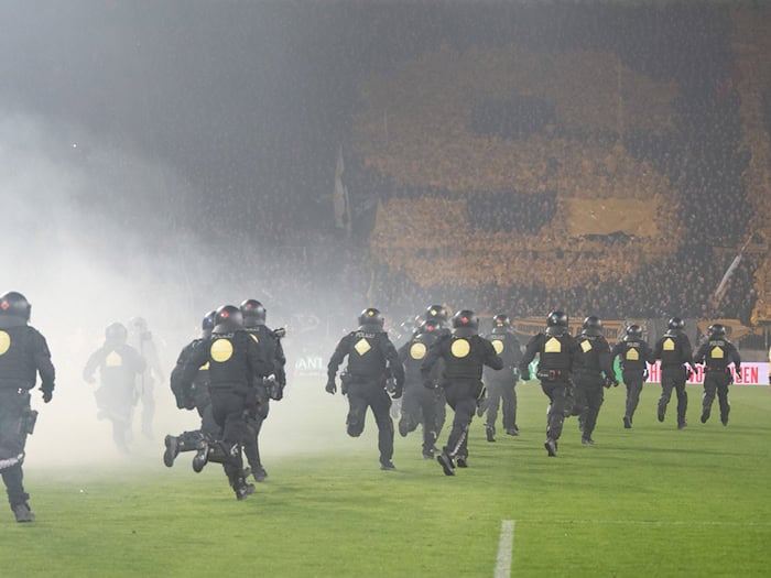 Die Krawalle wirken weiter nach. (Archivbild) / Foto: Sebastian Kahnert/dpa