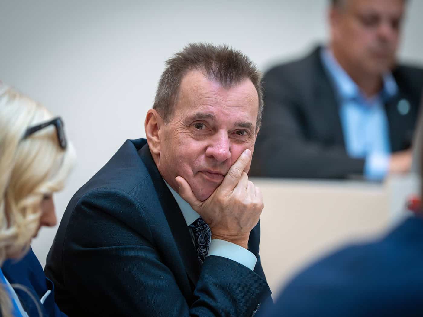 Der Brandenburger CDU-Landtagsabgeordnete Frank Bommert ist mit einem Beitrag in sozialen Medien erneut auf Kritik gestoßen (Archivbild). / Foto: Soeren Stache/dpa