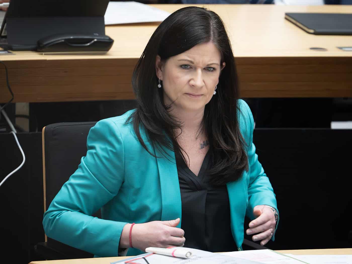 Bildungs- und Familiensenatorin Katharina Günther-Wünsch (CDU) wehrt sich gegen Vorwürfe wegen einer Äußerung im Abgeordnetenhaus. (Archivfoto)  / Foto: Soeren Stache/dpa
