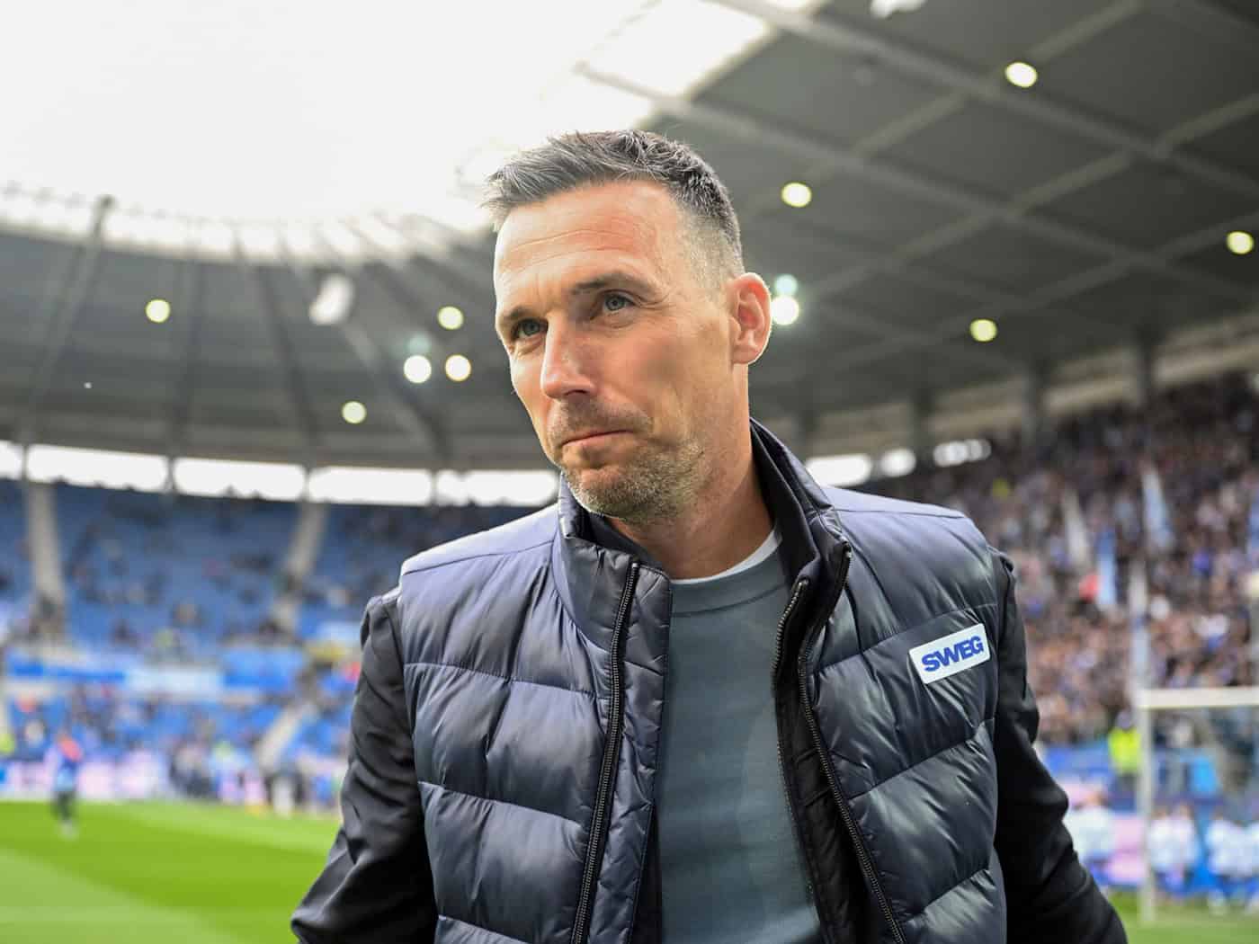 Wird den KSC nach dieser Saison verlassen: Christian Eichner. (Archivbild) / Foto: Uli Deck/dpa