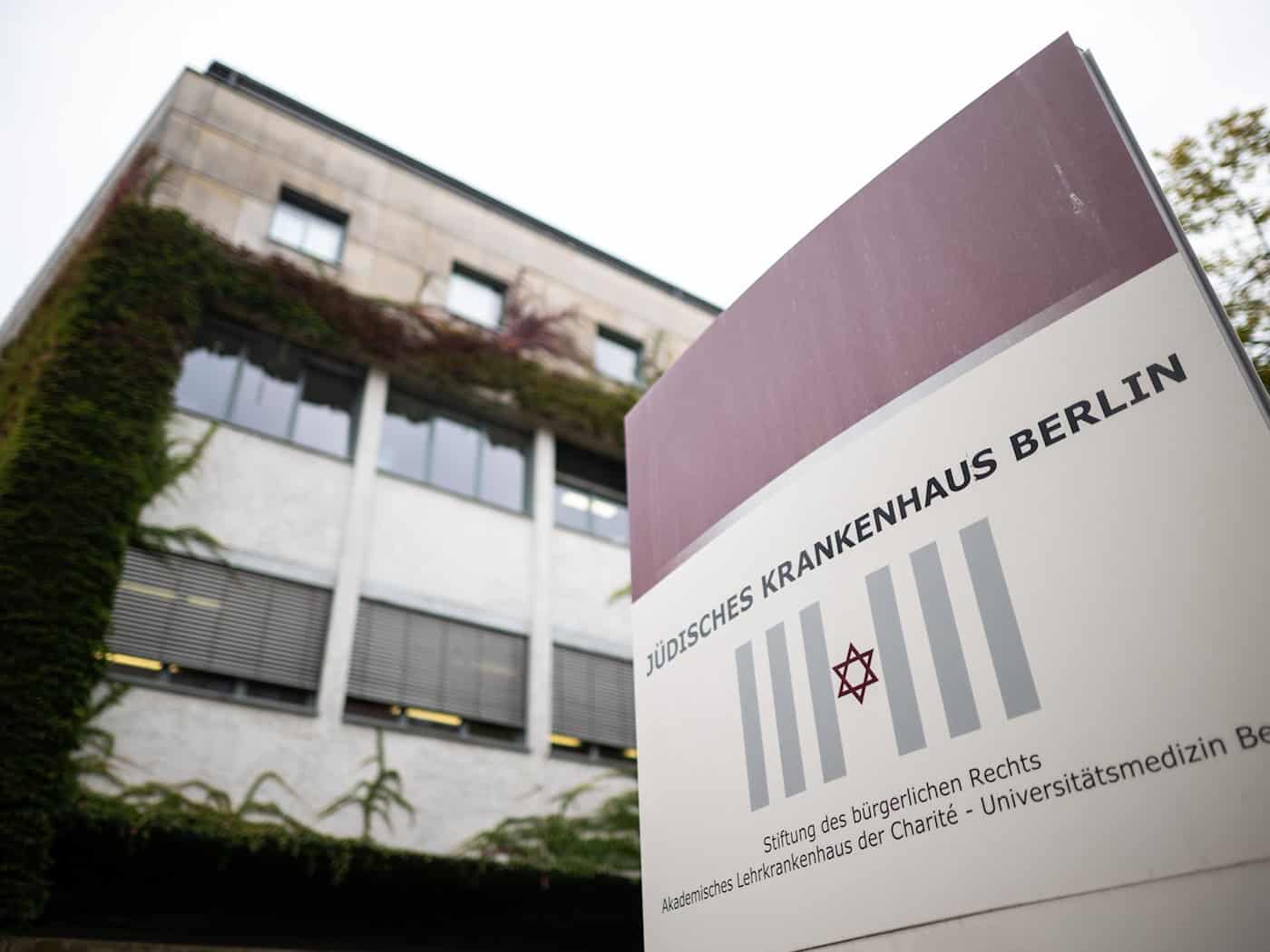 Noch ist unklar, wie es mit dem Jüdischen Krankenhaus in Berlin weitergeht. (Archivbild) / Foto: Sebastian Christoph Gollnow/dpa