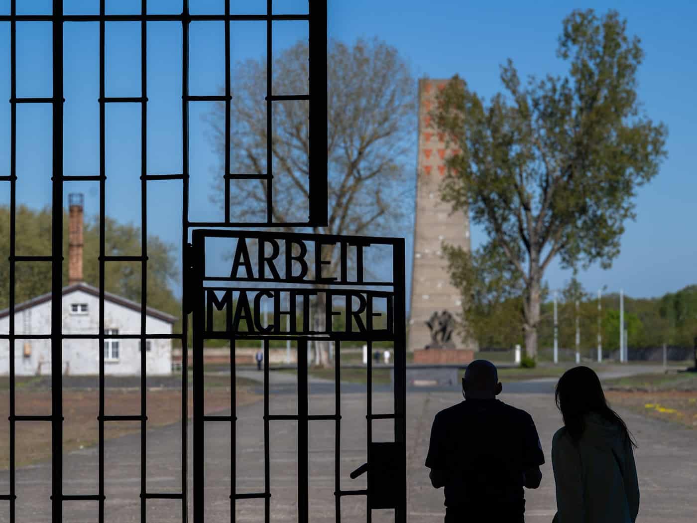 81 Jahre ist die Befreiung des Konzentrationslagers Sachsenhausen her. (Archivbild) / Foto: Soeren Stache/dpa