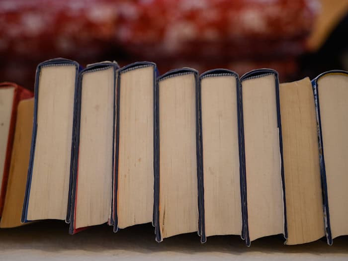 Die Polizei warnt vor Betrugsmaschen beim Verkauf von Büchern. (Symbolbild) / Foto: Robert Michael/dpa