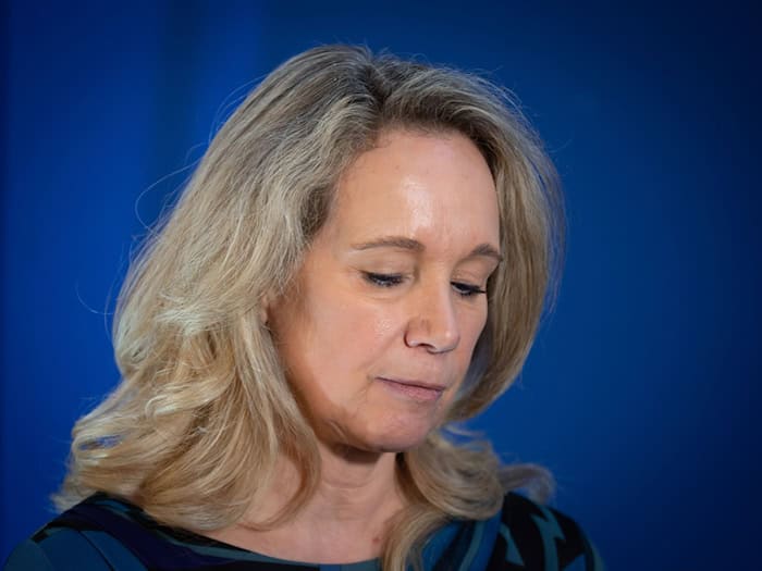 Berlins Kultursenatorin Sarah Wedl-Wilson (parteilos) war erst seit Mai 2025 im Amt.  / Foto: Soeren Stache/dpa