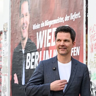 Steffen Krach ist SPD-Spitzenkandidat für die Wahl zum Berliner Abgeordnetenhaus am 20. September 2026. (Archivbild)  / Foto: Jens Kalaene/dpa