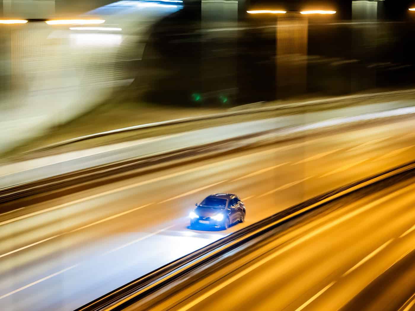 Die Bundesautobahn 100 wird in zwei Nächten auf einem längeren Abschnitt gesperrt. (Archivbild) / Foto: Christoph Soeder/dpa