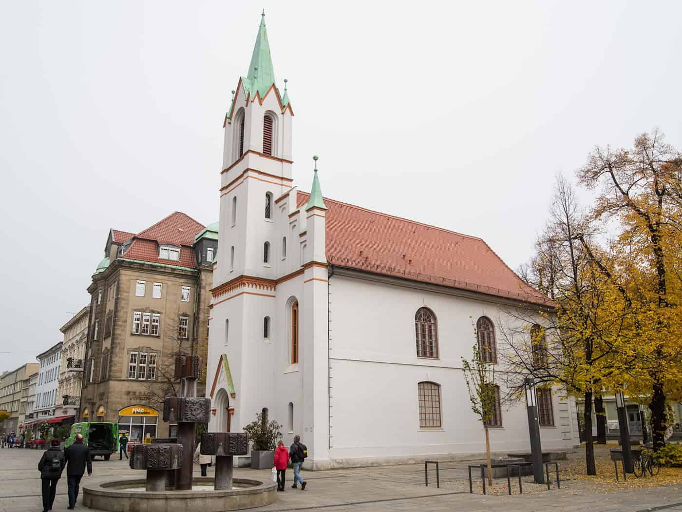 2015 wurde die Cottbuser Synagoge mitten in der Fußgängerzone eingeweiht. (Archivbild) / Foto: picture alliance / dpa