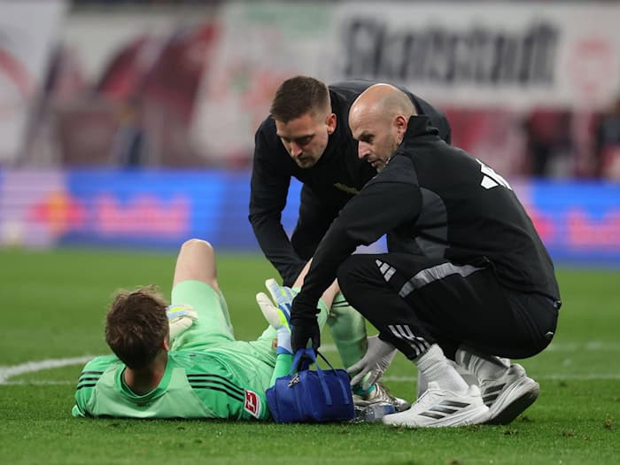 Rönnow verletzte sich am vergangenen Freitag in Leipzig (Archivbild).  / Foto: Jan Woitas/dpa
