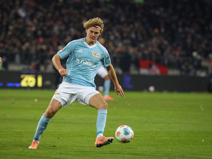 Tom Rothe trainierte bei Union Berlin mit. (Archivbild)  / Foto: Christian Charisius/dpa