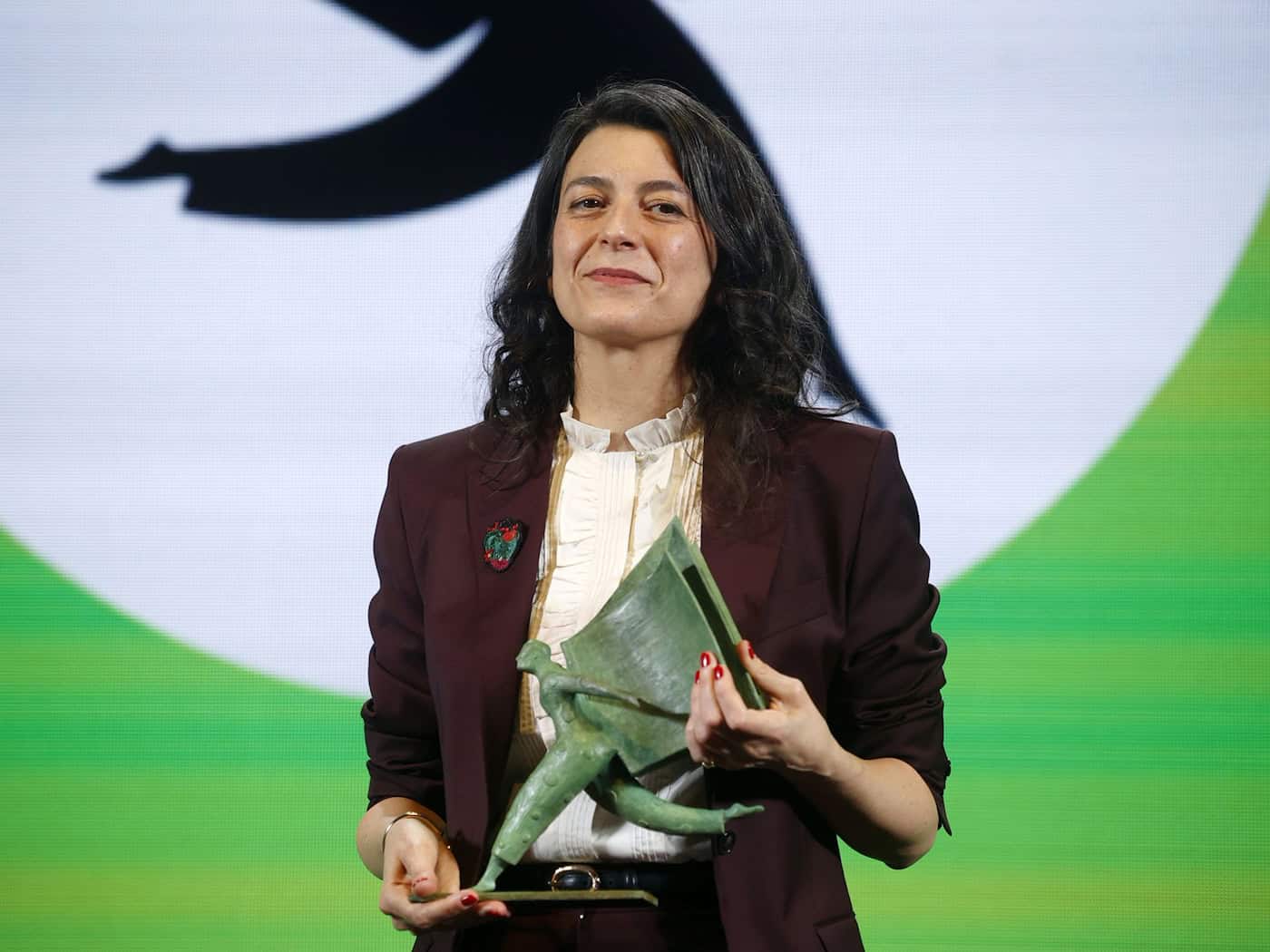 Schweblin bezeichnet die Literatur als «Gegenkraft» zu Krieg und Gewalt. / Foto: Kike Rincón/EUROPA PRESS/dpa