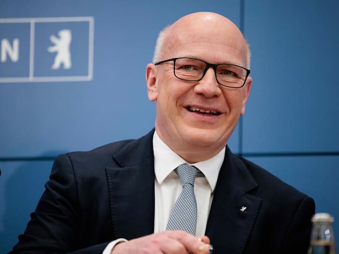 Der CDU-Politiker Kai Wegner ist seit 2023 Regierender Bürgermeister von Berlin. (Archivbild) / Foto: Carsten Koall/dpa