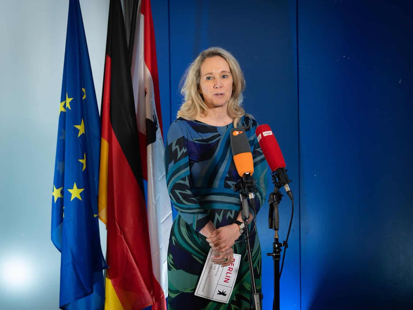 Sie gehe diesen Schritt aus Verantwortung gegenüber der Stadt Berlin und ihren Bürgern, sagte Wedl-Wilson am Freitag. / Foto: Soeren Stache/dpa