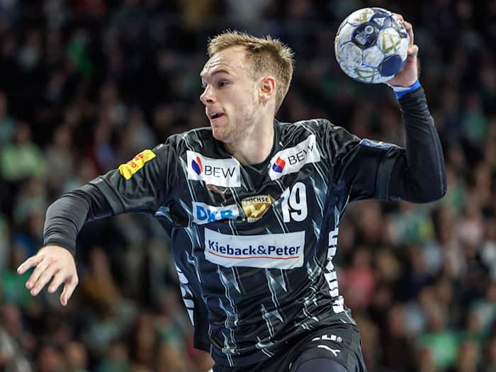 Der wichtigste Spieler für die Füchse Berlin: Welthandballer Mathias Gidsel. (Archivbild) / Foto: Andreas Gora/dpa