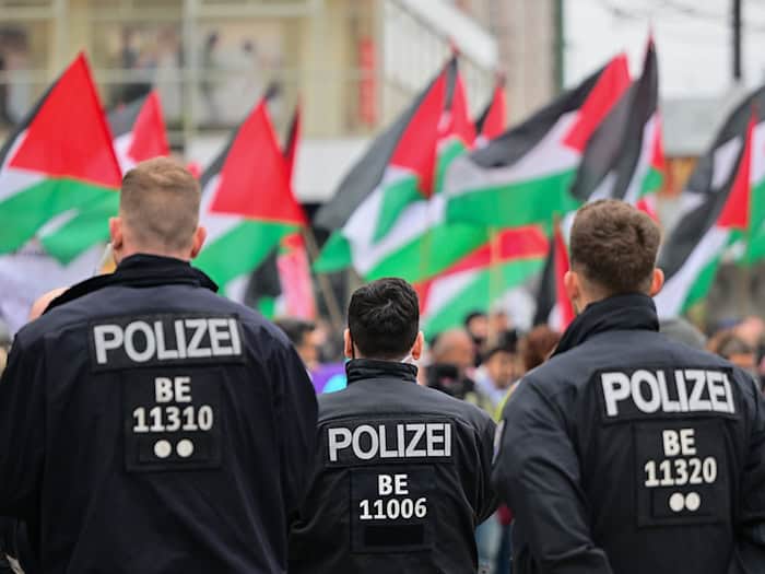 In Berlin fanden während des Gaza-Krieges zahlreiche propalästinensische Demonstrationen und andere Protestaktionen statt. (Symbolbild) / Foto: Sebastian Gollnow/dpa