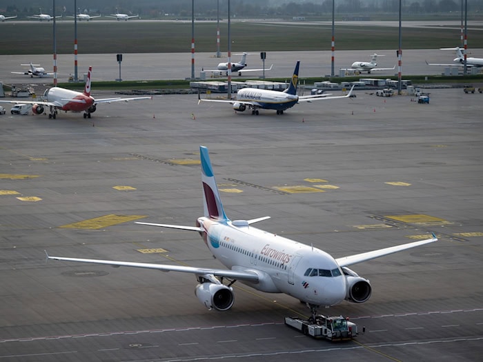 Eurowings baut ihr Angebot in Berlin aus.  / Foto: Soeren Stache/dpa