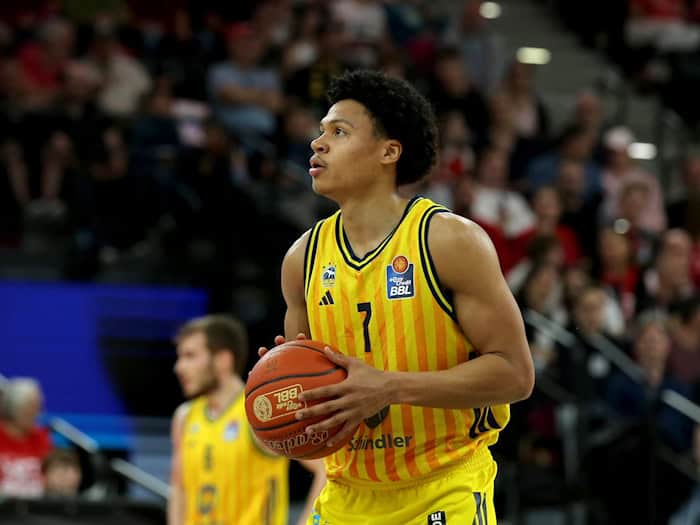 Youngster Jack Kayil hat die NBA fest im Visier (Archivbild) / Foto: Matthias Stickel/dpa