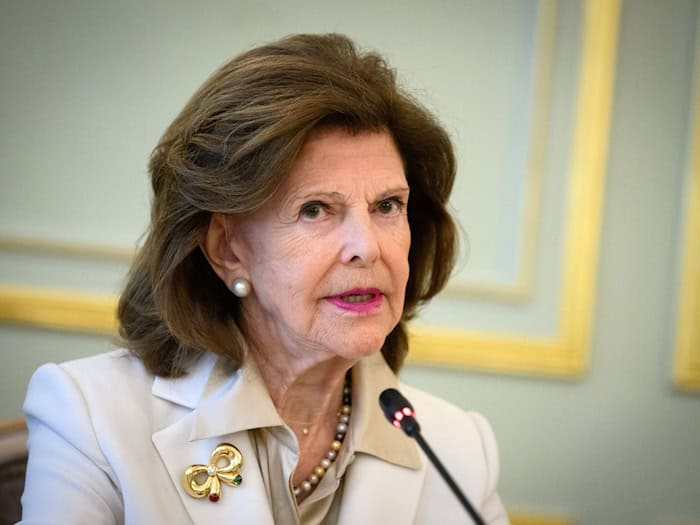 Königin Silvia von Schweden besucht Berlin. / Foto: Bernd von Jutrczenka/dpa
