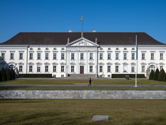 Schloss Bellevue wird bald saniert. (Archivbild) / Foto: Soeren Stache/dpa/ZB