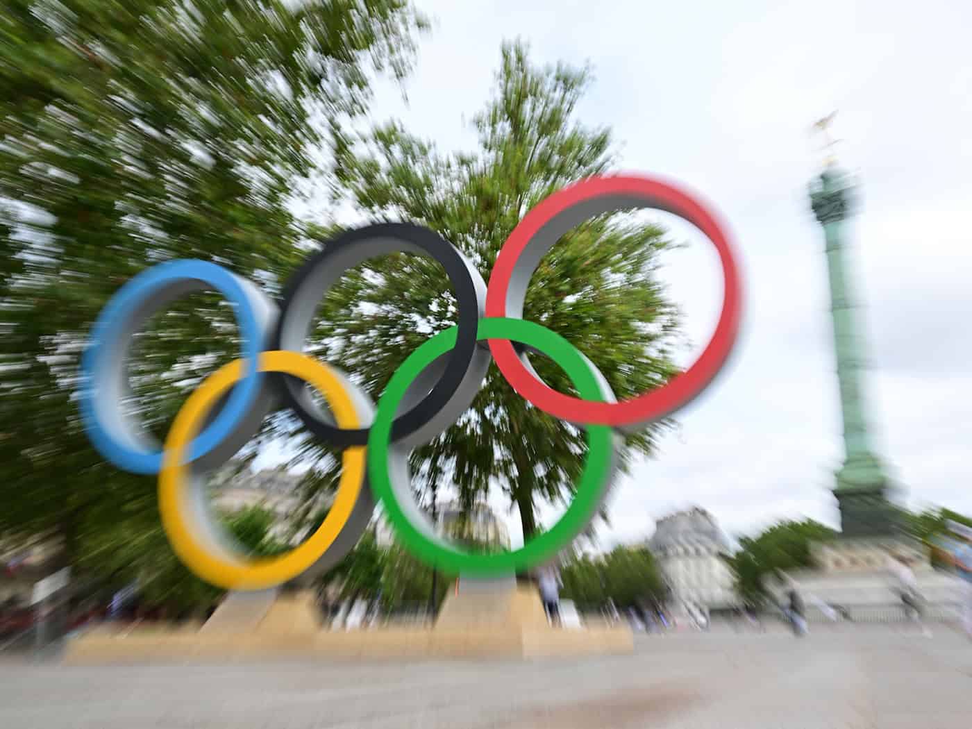 2024 feierte Paris die Olympischen Sommerspiele - auch Berlin will sich gerne für das Event bewerben. (Symbolbild)  / Foto: Sina Schuldt/dpa