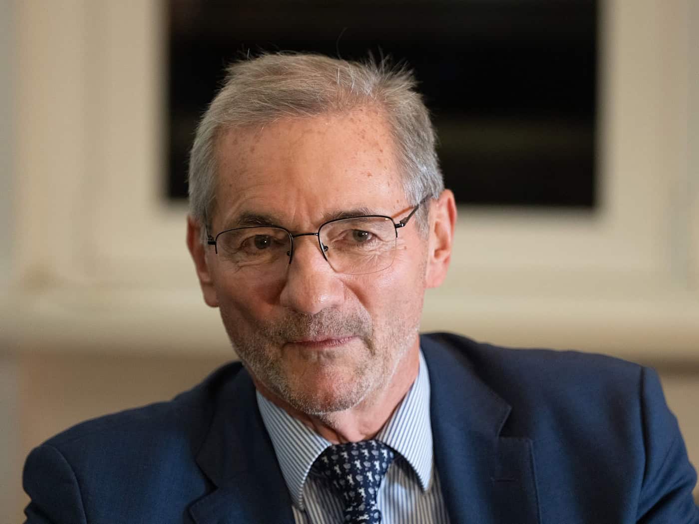 Brandenburgs früherer Regierungschef Matthias Platzeck (SPD) äußert sich zu Russland und zu hohen Strompreisen. (Archivbild) / Foto: Soeren Stache/dpa