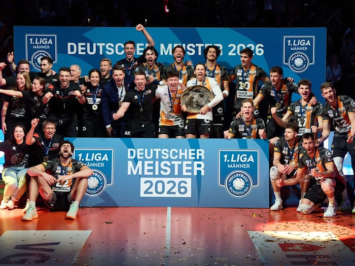 Die Berliner hatten den zehnten Titel in Folge geholt.  / Foto: Georg Wendt/dpa