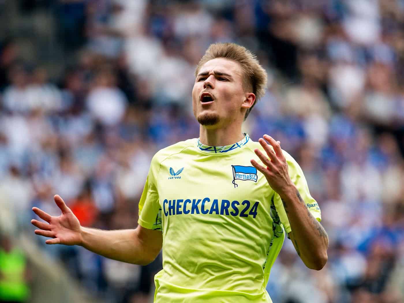 Marten Winkler zieht es in die Bundesliga. (Archivbild) / Foto: Julius Frick/dpa