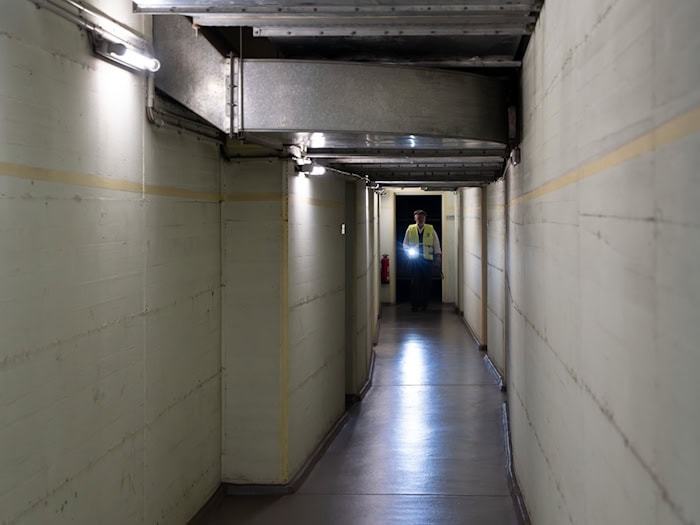 Der Verein möchte den Bunker in der Pankstraße wieder für den Krisenfall herrichten. / Foto: Soeren Stache/dpa