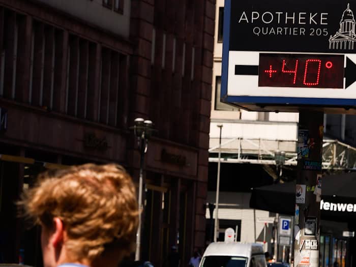In der Sonne war es am Wochenende kaum auszuhalten. / Foto: Carsten Koall/dpa