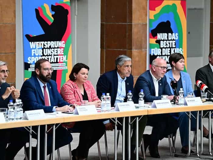 Berlin bewirbt sich mit dem Konzept «Berlin +» um die Austragung Olympischer und Paralympischer Spiele. / Foto: Sebastian Christoph Gollnow/dpa