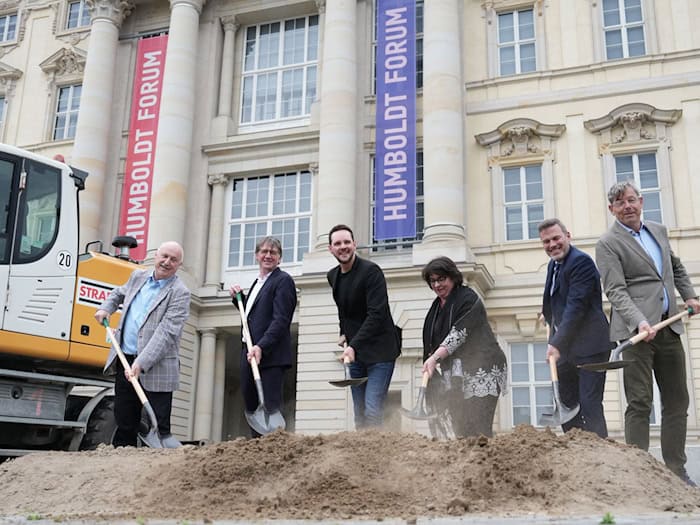 Rund ums Humboldt Forum in Berlin werden 18 Baumarten gepflanzt