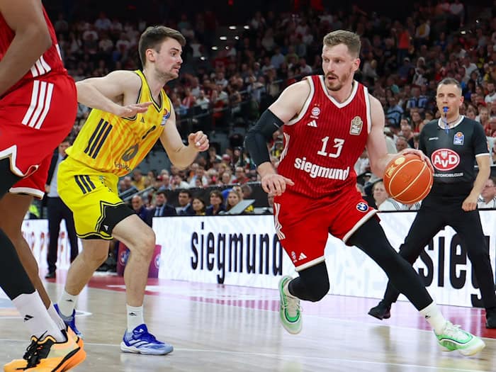 Bald in der NBA Europe? Alba gegen Bayern. (Archivbild) / Foto: Matthias Stickel/dpa