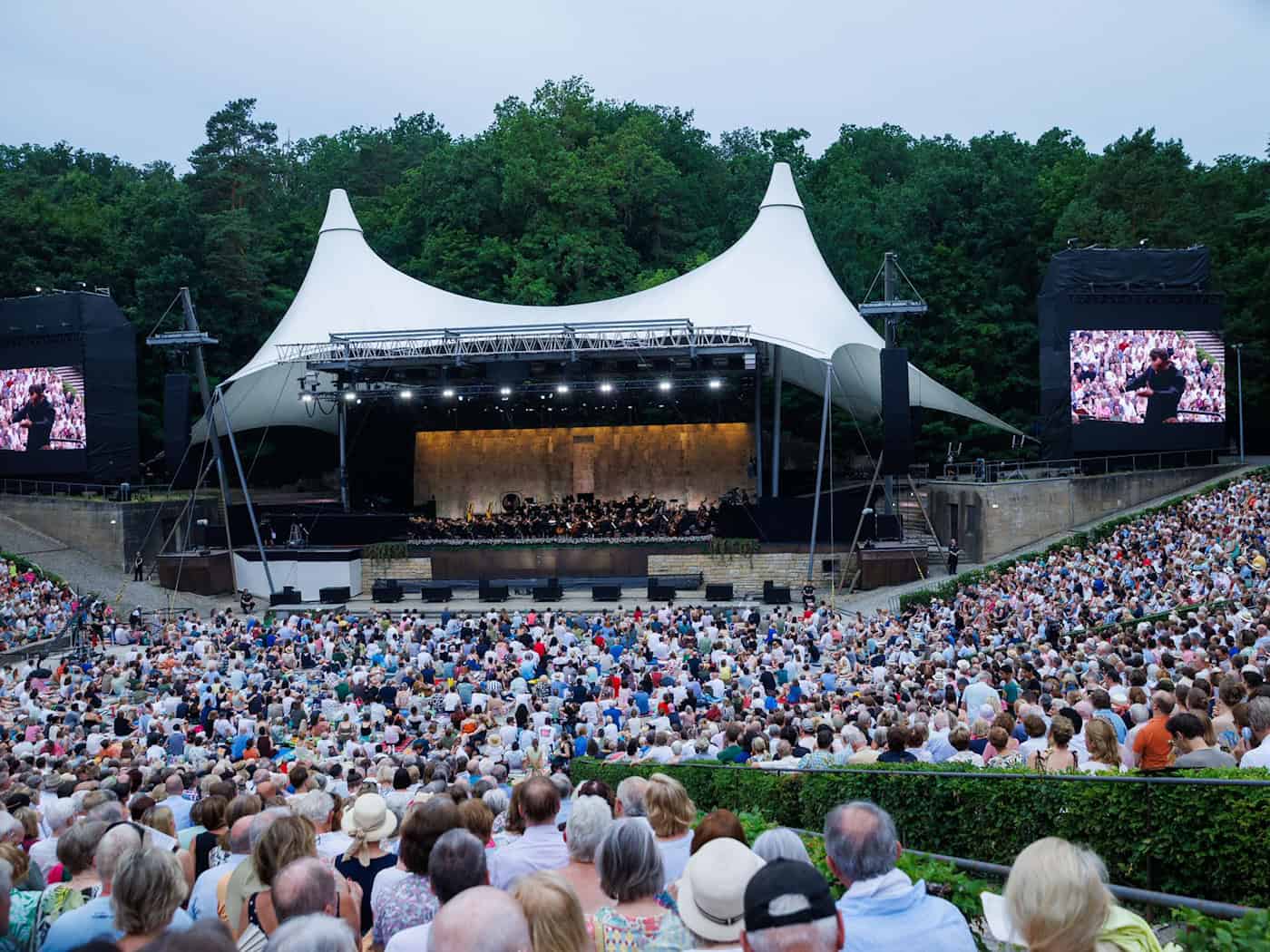 Drohendes Gewitter: Philharmoniker verkürzen Konzert