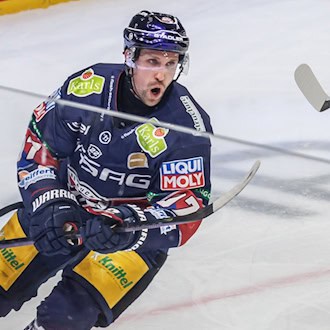 Die Eisbären holen Stürmer Gabriel Fontaine nach Berlin zurück. (Archivbild) / Foto: Andreas Gora/dpa
