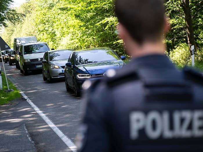 Die Polizei war wie immer rund um das Fusion-Festival im Einsatz. (Archivbild) / Foto: Philip Dulian/dpa