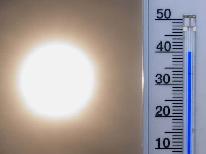 Die Temperaturen kletterten am Wochenende in die Höhe. / Foto: Patrick Pleul/dpa