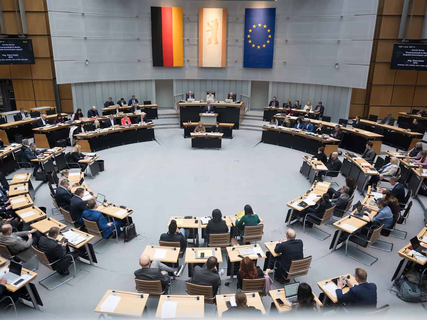 Der Abschlussbericht der Enquete-Kommission geht ans Abgeordnetenhaus. (Archivbild)  / Foto: Sebastian Gollnow/dpa