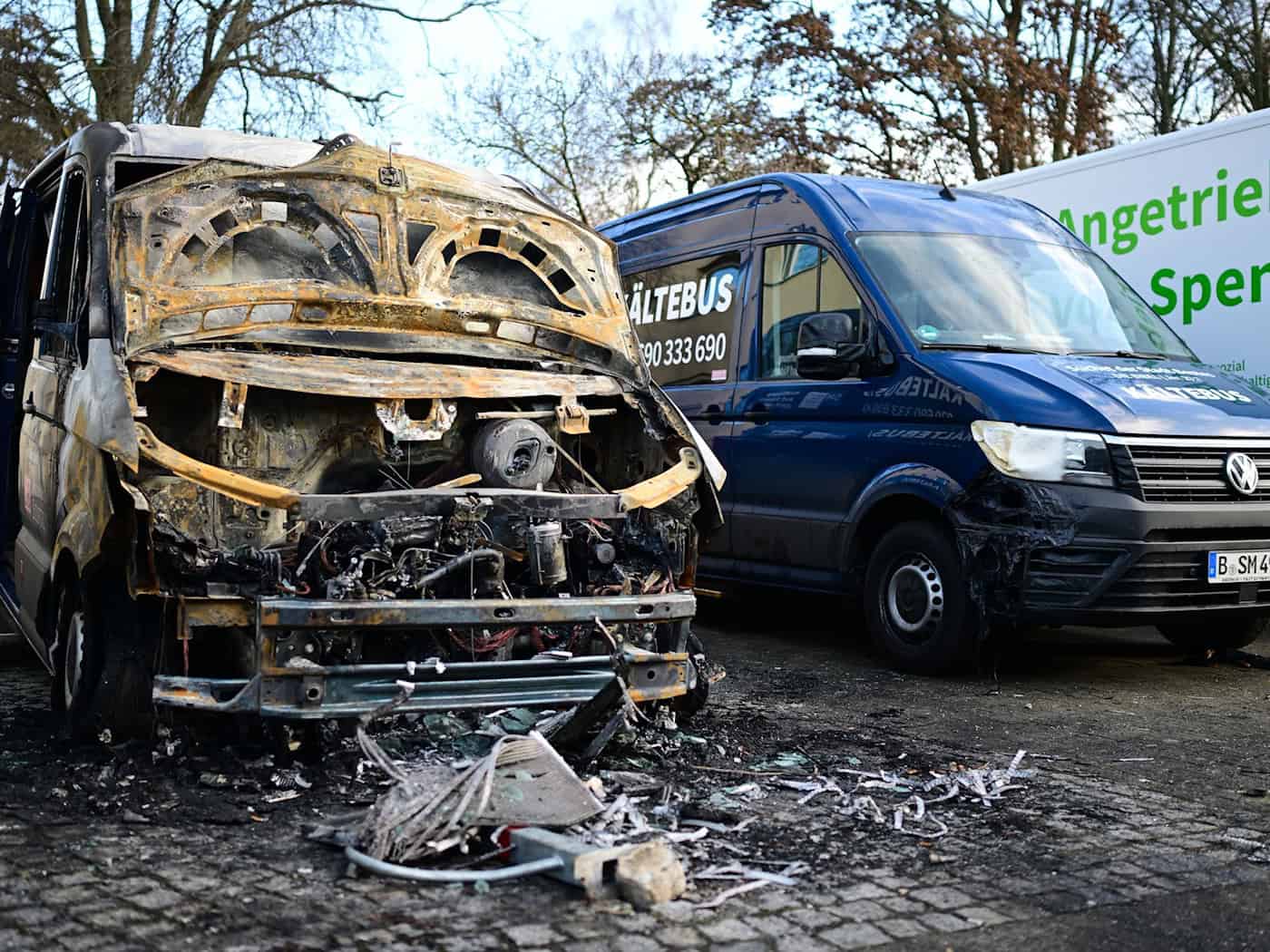 Nach der Brandstiftung an einem Kältebus soll der mutmaßliche Täter in die geschlossene Psychiatrie eingewiesen werden. (Archiv) / Foto: Sebastian Gollnow/dpa