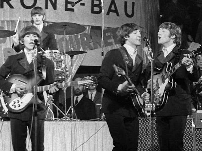Die Serie «Hamburg Days» soll von den Anfängen des Beatles erzählen. (Archivbild) / Foto: Gerhard Rauchwetter/dpa